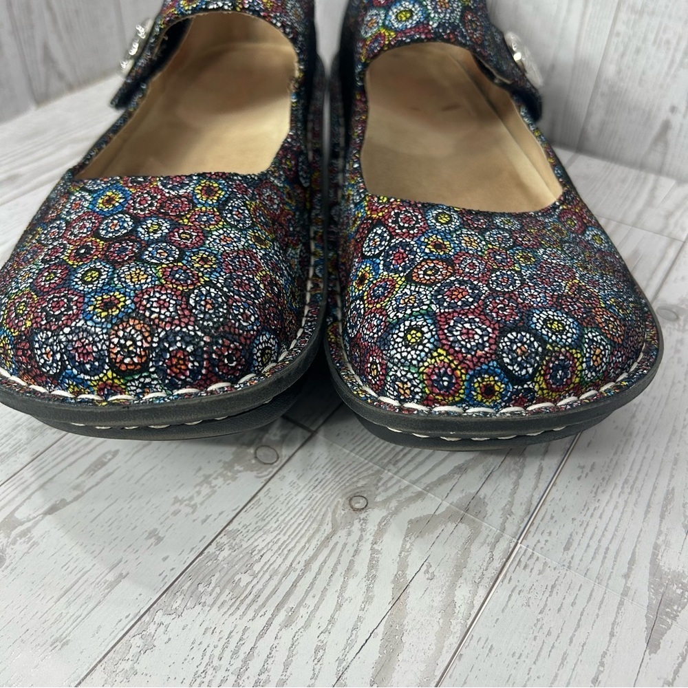 Alegria Paloma Wallflower US Size 11.5/12 (EU Size 42) Mary Jane Type Shoes - Picture 12 of 14